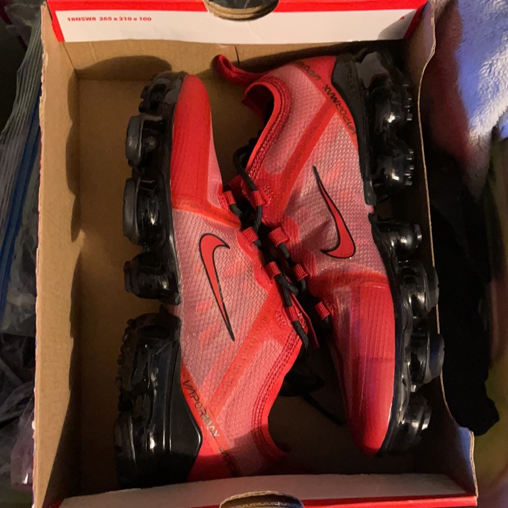 Nike Air VaporMax 2019 Varsity Red - Picture 10 of 10